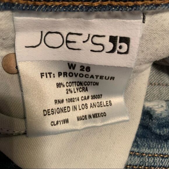 JOE’S The Provocteur Petite Bootcut Stretch W26 Cotton Lycra - Picture 5 of 6